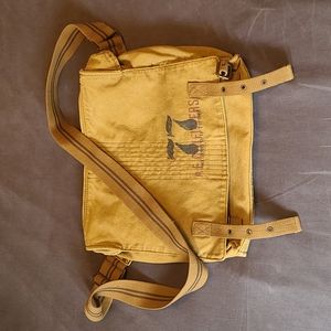 American Eagle Canvas Messenger Shoulder Bag Unisex